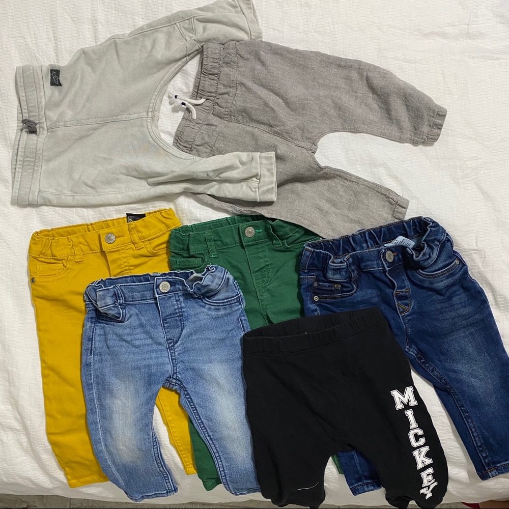 H&M pants baby boy 6-9 months-selling all together
